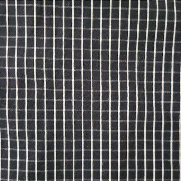 Ann Taylor Black Check Button-Down Shirt - Picture 11 of 14